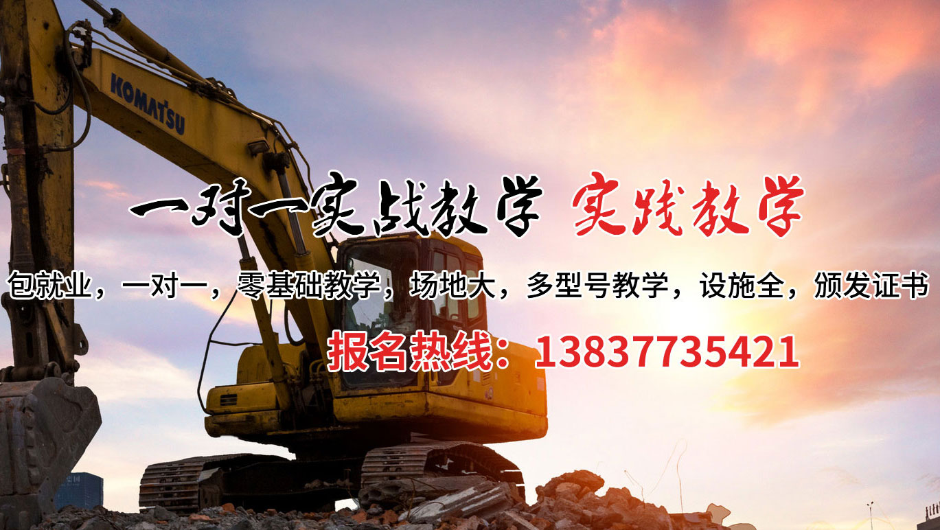 陇县挖掘机培训案例